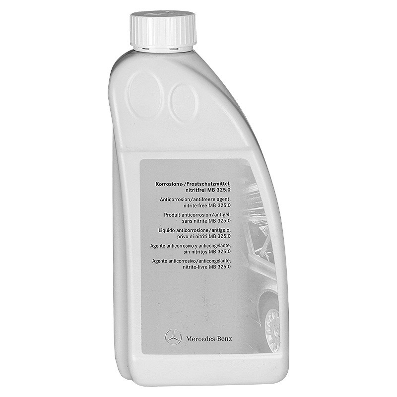 内蒙古奔驰（benz）原厂防冻液/冷却液 冰点-37℃ 1.5L装 蓝色 适用A级B级C级S级E级R级GLK/ML/GL/GLA/CLA/SLK/CLK