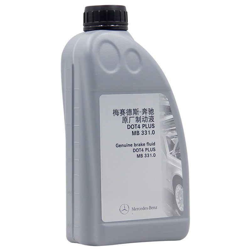 黑龙江奔驰（benz）原厂刹车油/制动液 1L装 A级B级C级S级E级R级GLK/ML/GL/GLA/CLA/SLK/CLK 适用