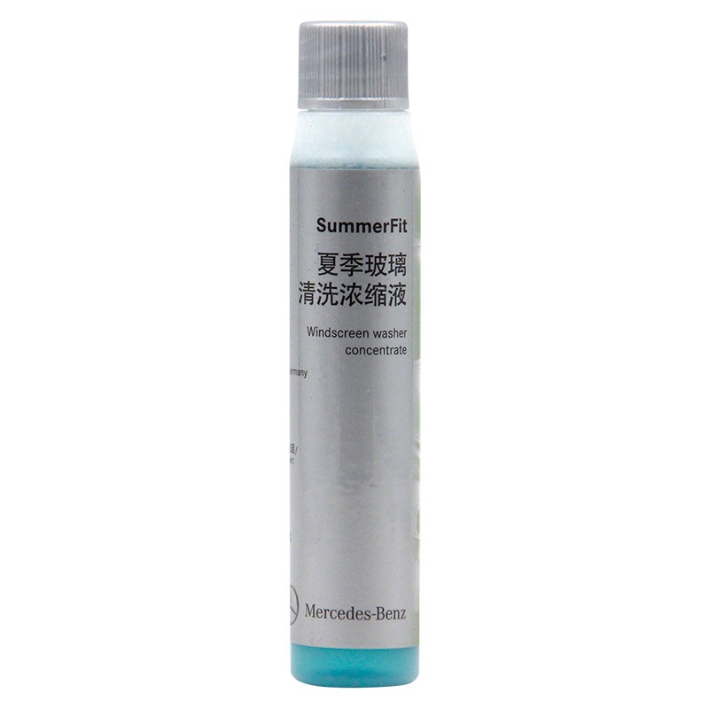 新疆奔驰（benz）原厂玻璃水/挡风玻璃清洗剂 夏季40ml装 A级B级C级S级E级R级GLK/ML/GL/GLA/CLA/SLK/CLK 适用